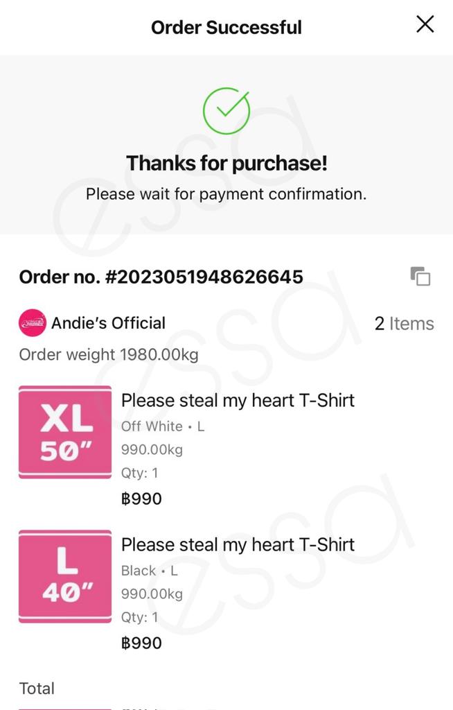 Ordered 💖

#AndiesOfficial #First_Chalongrat