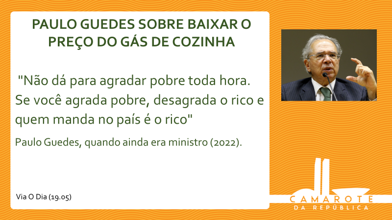 camarotedacpi's tweet photo. Bolsonaro ficou revoltado porque, baixar o preço do gás de cozinha, promessa de campanha de Lula, aconteceu essa semana. 
Bolsonaro teria pedido a Guedes pra baixar o preço do gás, pra ajudar na campanha, mas Guedes justificou. https://t.co/vvGzKPzuBH