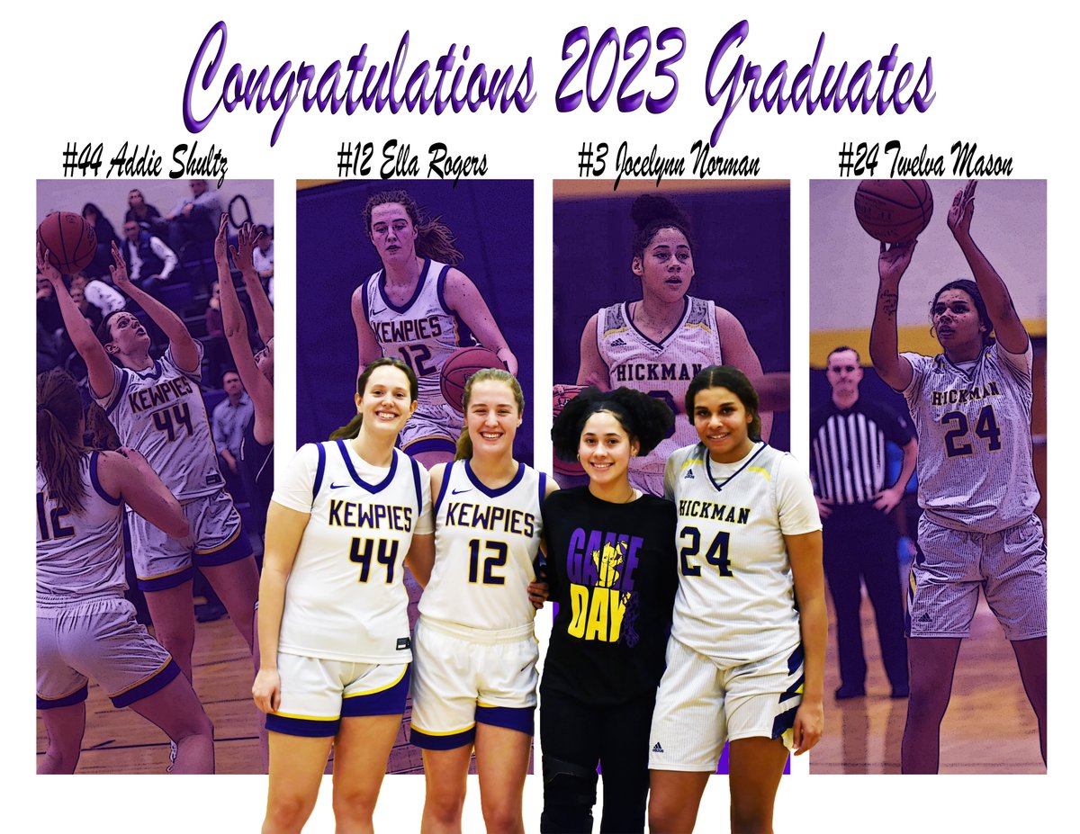 Team Policy #13 
"Always leave a place better than you found it."

Thank you, seniors, for your contributions to our Hickman Girls Basketball Program.