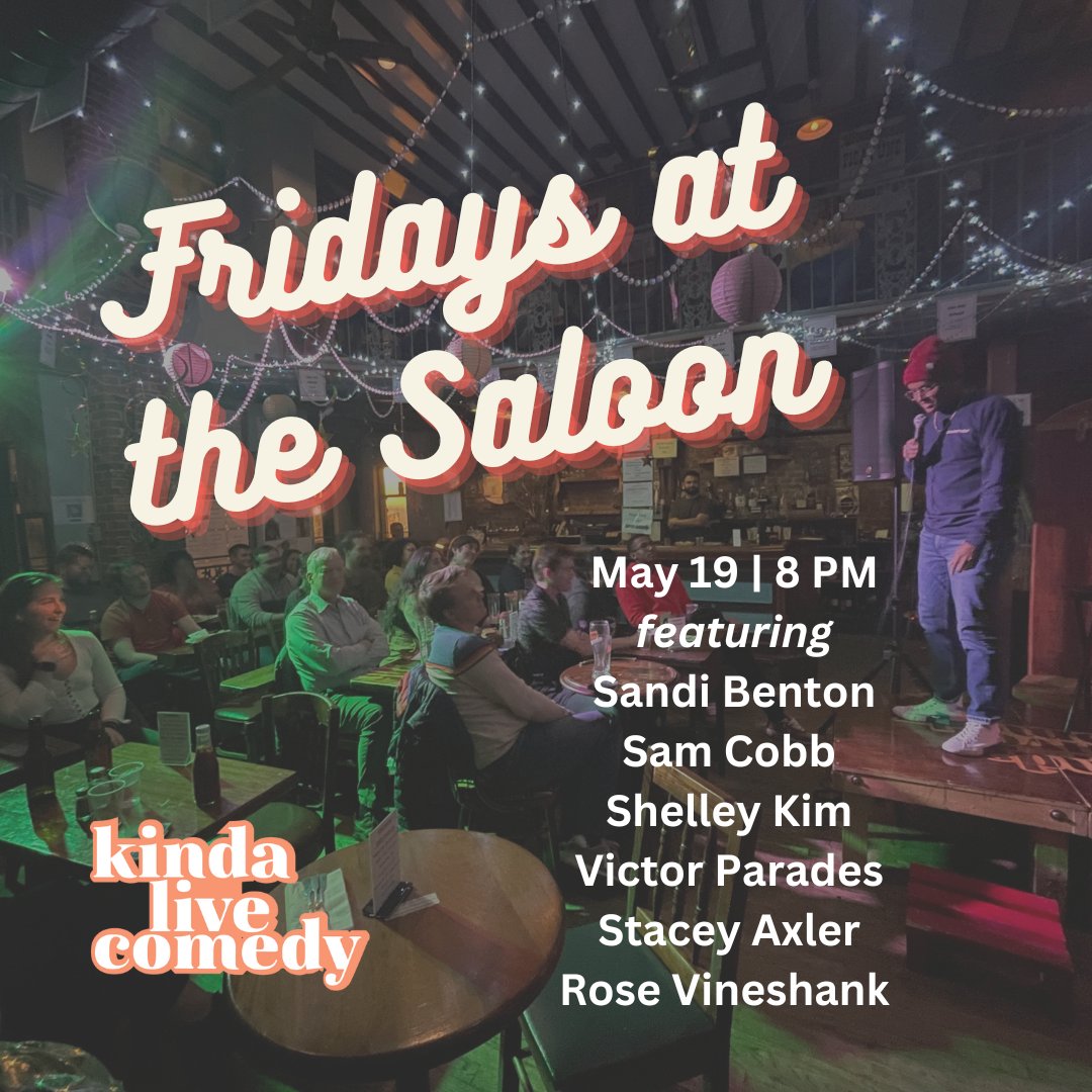 kinda_live's tweet photo. Big ol’ lineup drop! Grab a ticket, plz!

#freeindc #comedy #dc #dcevents

https://t.co/TvpgMHrfBm https://t.co/C2nd6BNuB6