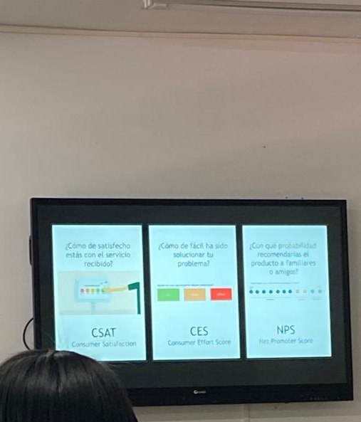 Hola comunidad
Hago mención a la profesional <a href="/anabelendel/">Ana Del Toro</a> por su charla sobre la atención al cliente en los Call Center.
Le agradezco por enseñarnos claves en este puesto y el valor que tiene. 
#CyACartuja