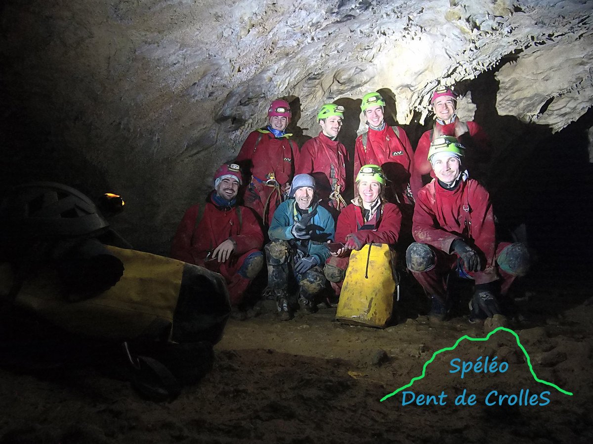 Magnifique sortie technique aujourd'hui, à la #dentdecrolles, avec une équipe aussi sympathique que performante. 💪 Vivement demain 😉😉😉 #speleodentdecrolles #OfficeDeTourismedesPetitesRoches #AlpesIshere #CoeurdeChartreuseTourisme #ChartreuseTourisme #dentdecrolles