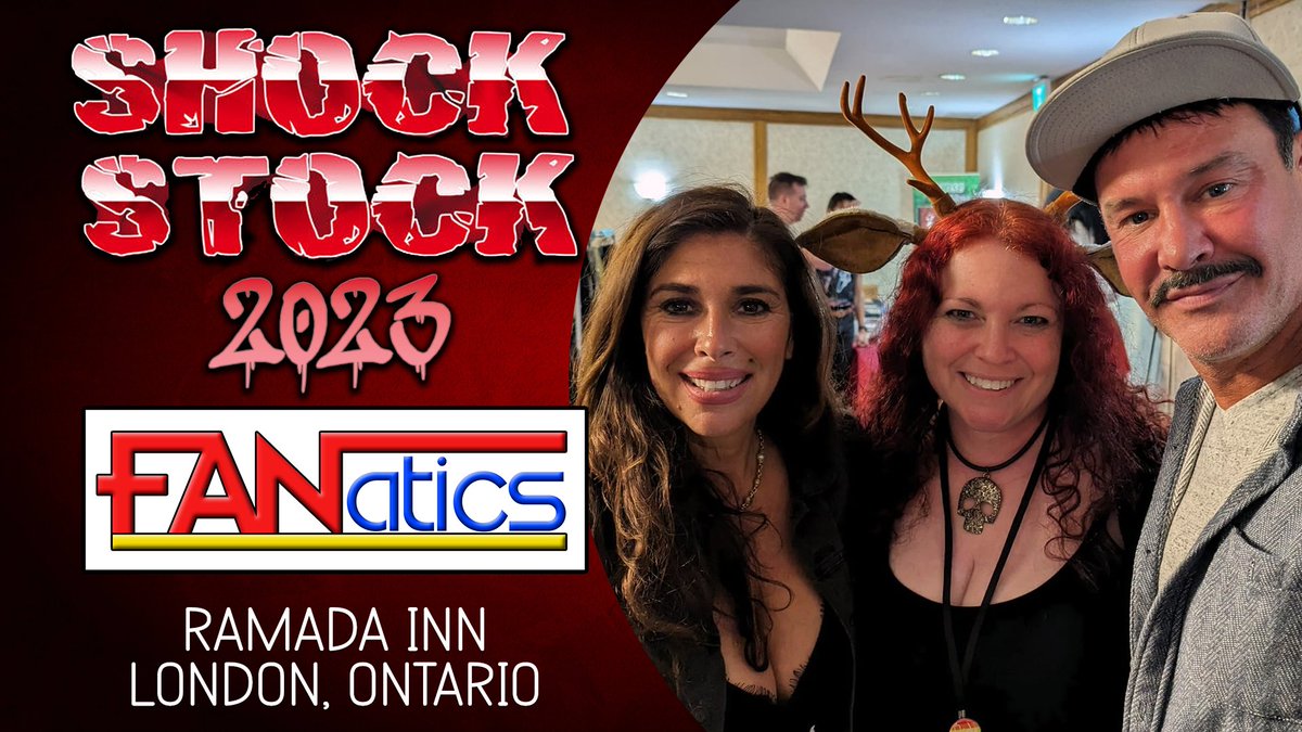 FANatics_Online's tweet photo. Another amazing time at @SHOCK_STOCK this year. Thank you for having us! #ldnont #horror #HorrorFamily #HorrorCommunity 
https://t.co/fEMV3FBvr6 https://t.co/DC2nuXoMEb