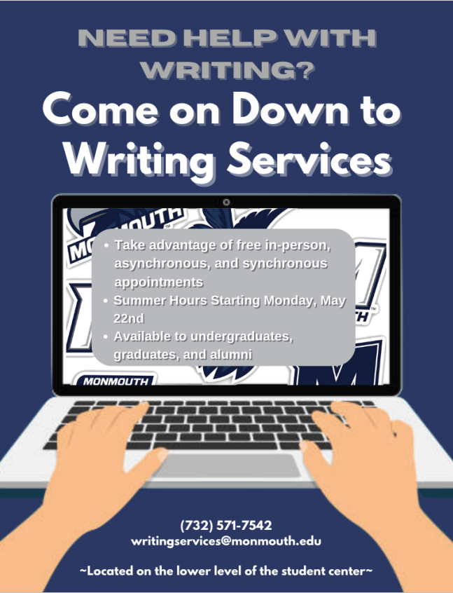 MUFinAid's tweet photo. Taking summer classes?  Need help with a writing assignment? Help is available from the Writing Services!

https://t.co/dSIxjSSIoM https://t.co/c5uHxLHmyF