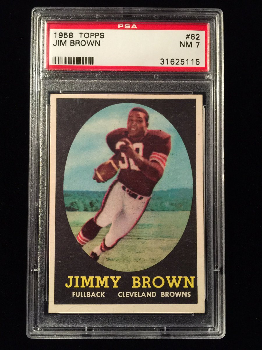 #collect #cardchat #TheHobby #CollectableADay 
RIP Legend #JimBrown