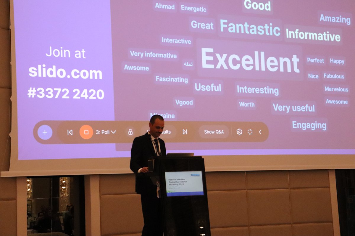 I was honored to be a speaker at the 1st National #Surveillance Workshop in Qatar (May 15-17) &amp; delivered 2 interactive workshops on CAUTI + MDRO/CDI surveillance.
This was a great step toward building IPC capacities in the state of #Qatar.
Thank you organizing team!