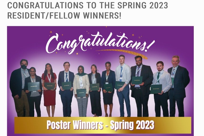 NYACP Poster Competition Awards <a href="/NewYorkACP/">NYACP</a> <a href="/ACPIMPhysicians/">ACP</a>