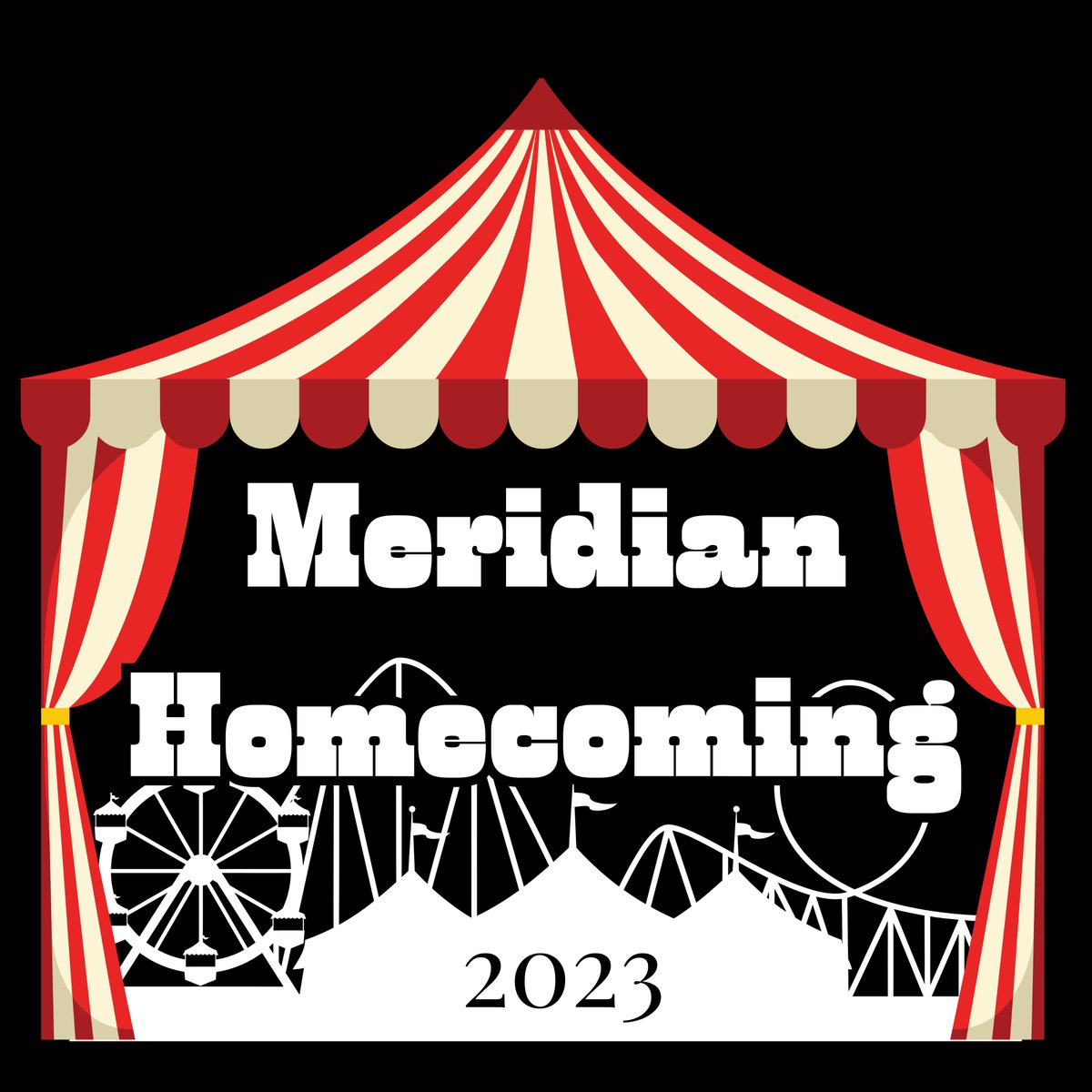 MHS_StudCouncil's tweet photo. MHS Homecoming 2023 Logo is courtesy of Meridian student Connor Ryan!  Homecoming Week is September 11-16, 2023. https://t.co/CQhvHB5YmH