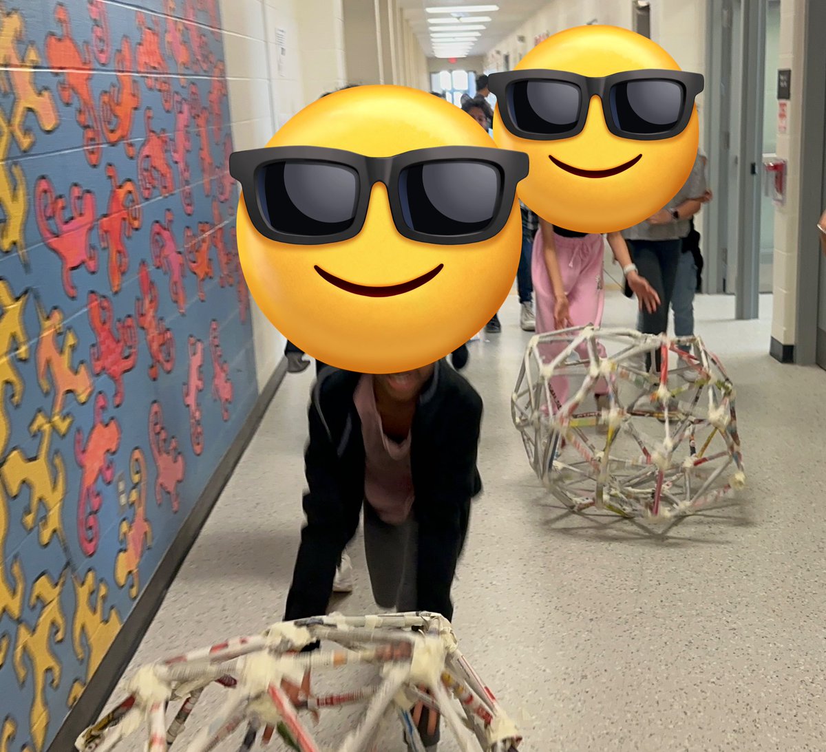 Jason Wigmore (@jaywigmore) on Twitter photo When you build geodesic domes, you connect them and turn them into spheres to roll them down the hallway. #STEM #onted #Science #handsonlearning <a href="/burntelmps/">Burnt Elm PS</a> When you build geodesic domes, you connect them and turn them into spheres to roll them down the hallway. #STEM #onted #Science #handsonlearning <a href="/burntelmps/">Burnt Elm PS</a>