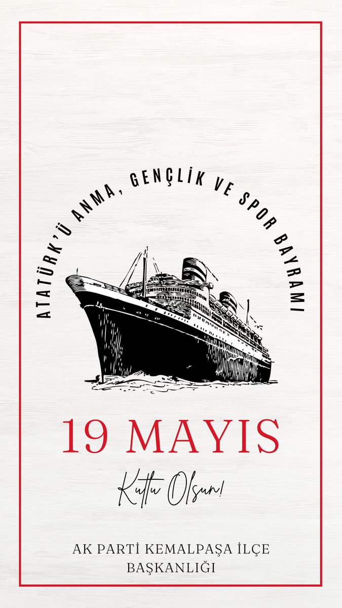 19 Mayıs 1919'da Gazi Mustafa Kemal Atatürk önderliğinde Şanlı Bayrağımızın sonsuza kadar dalgalanması için canlarını feda eden şehitlerimizi vekahraman gazilerimizi rahmet ve saygıyla anıyor,geleceğimizi şekillendirecek olan  gençlerimizi kutluyoruz
#19MayısGenclikveSporBayramı