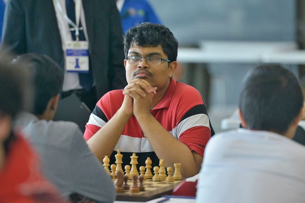 Dixit__Nikhil's tweet image. &quot;Immersed in the vibrant chess atmosphere at the Baku Open Chess Tournament! 🏆♟️
#baku #chessevent #bakuopenchess