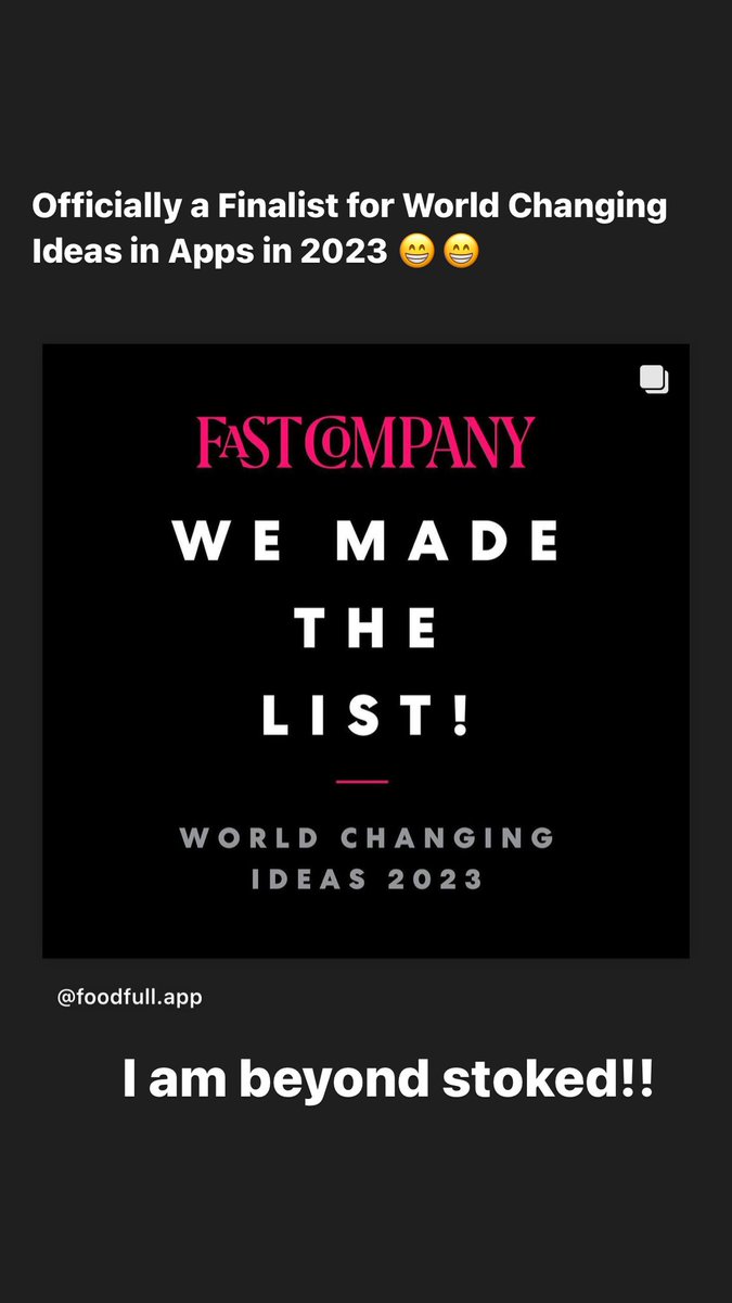 FoodFull_app's tweet photo. @ fastcompany
Game recognize game 👀 https://t.co/NBlh1sMWcT