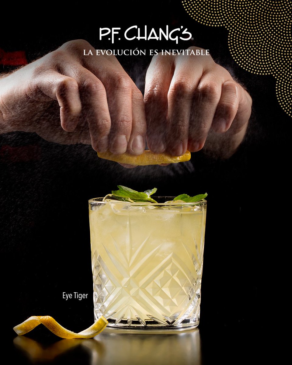 La perfecta combinación de Whisky Japonés Toki, Licor de flor de saúco, jugo de limón, jugo de piña, néctar de agave con té verde y menta, hacen de nuestro Eye Tiger una bebida irresistible. 🍹
#LaEvoluciónEsInevitable