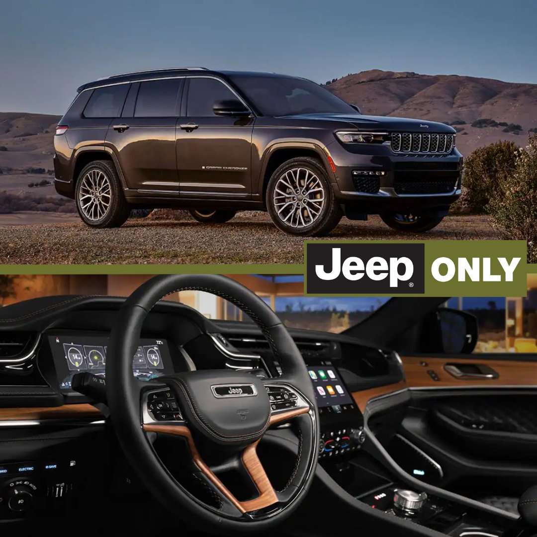 Built for new adventures, the #Jeep Grand Cherokee is ready for whatever lies ahead. Find yours today.

bit.ly/41b1k5W

#jeepgrandcherokee #jeeplife #jeeponly