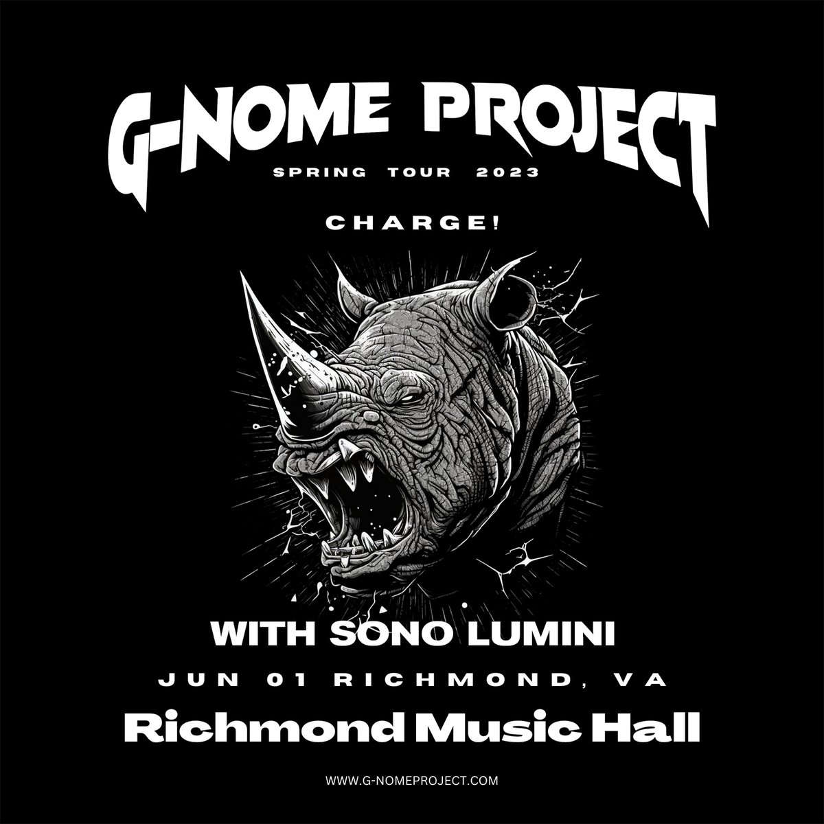 Don't miss Israel's famous G-NOME PROJECT on 6/1 at Richmond Music Hall, bringing in all the psytrance, dance, and funk – now with support from sono lumini 🌀 Grab your tickets now -> bit.ly/G-NomeProject6… <a href="/g_nomeproject/">G-Nome Project</a>