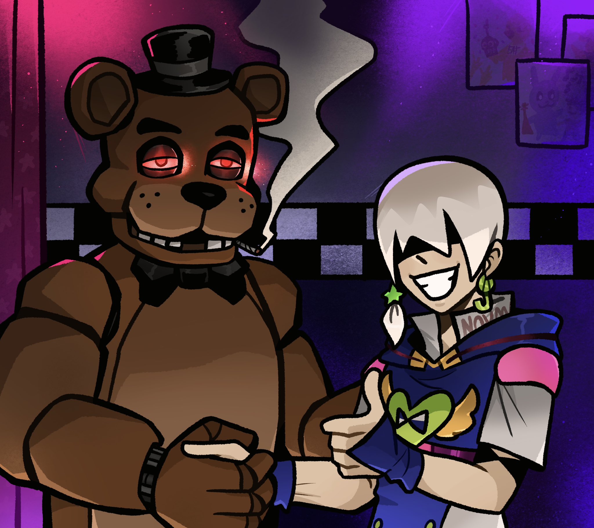 ChloesImagination💫 on Twitter in 2023  Fnaf jumpscares, Fnaf funny, Fnaf  movie