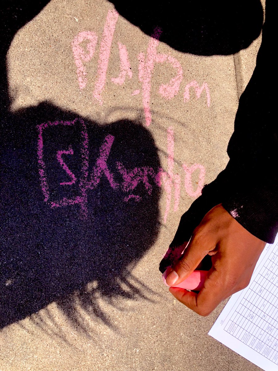 DrVictoriaWard's tweet image. @HDyslexia @HumbleISD @HumbleISD_AHS @cpage54321 Took Coding outside=warmup time ☀️#MultisyllableWords #ReadingByDesign #CoolCoders #BuildingResilience #Decoding #Encoding #ChangingReadingInstruction