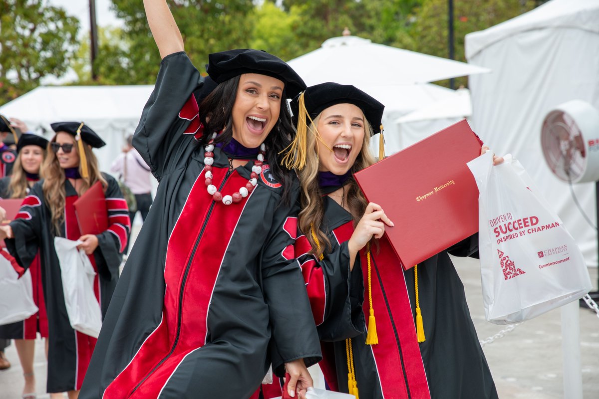 Congratulations to our outstanding @Chapman_Law students! You can re-watch their ceremony here: bit.ly/3WmaM5j