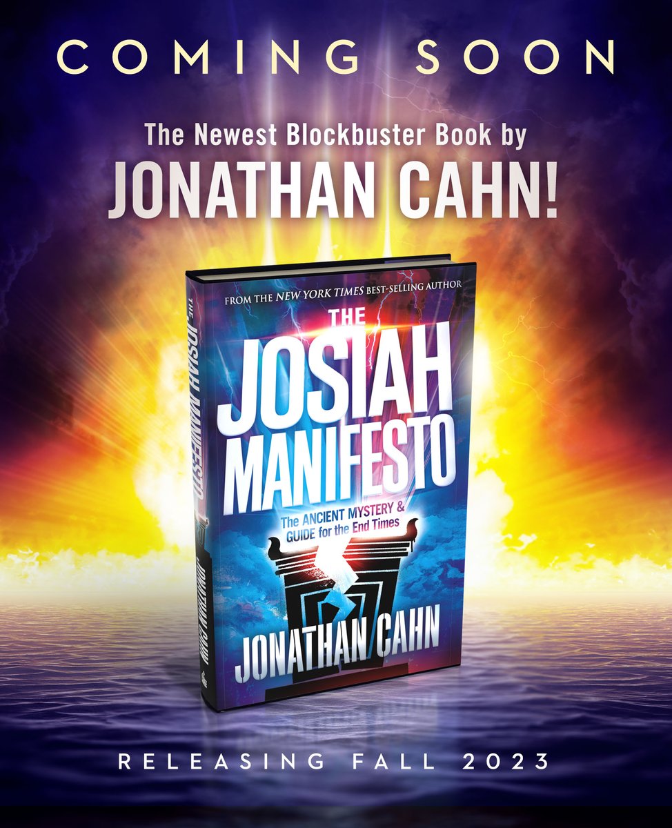 The Newest Blockbuster book by Jonathan Cahn!
#jonathancahn #jonathancahnbooks