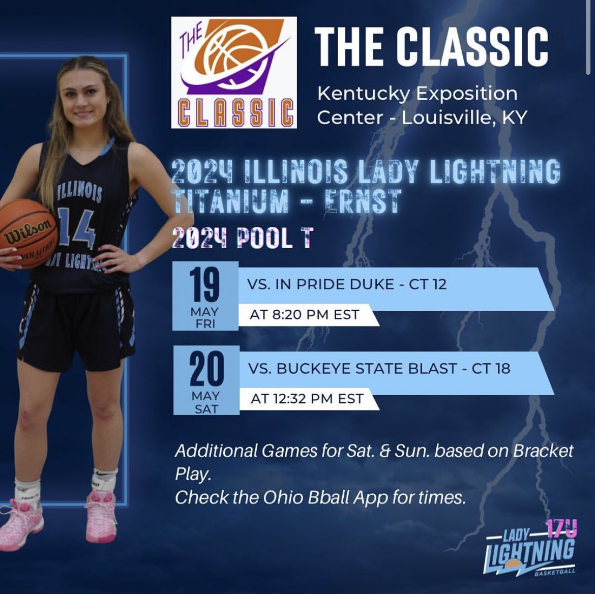 Here is my schedule for this weekend in Louisville! ⚡️⚡️<a href="/LadyLightningIL/">IL Lady Lightning</a>