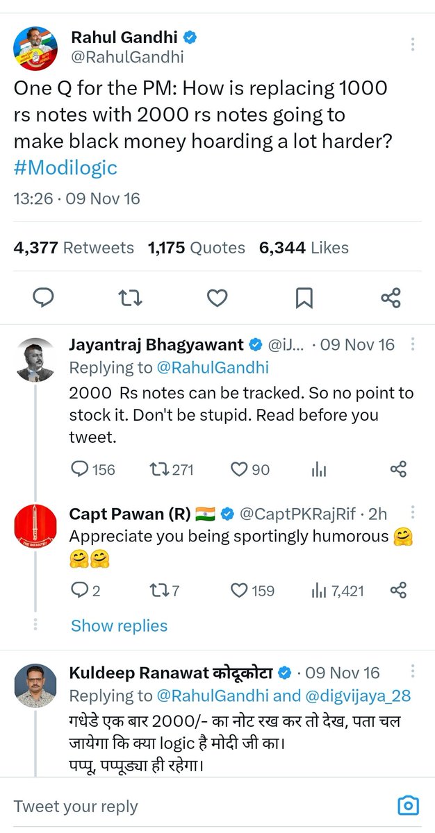 chetanjoshi_'s tweet image. बंदा पहले से ही पूछ रहा है #modilogic

comments zyada rochak hai 
#2000RupeesNote