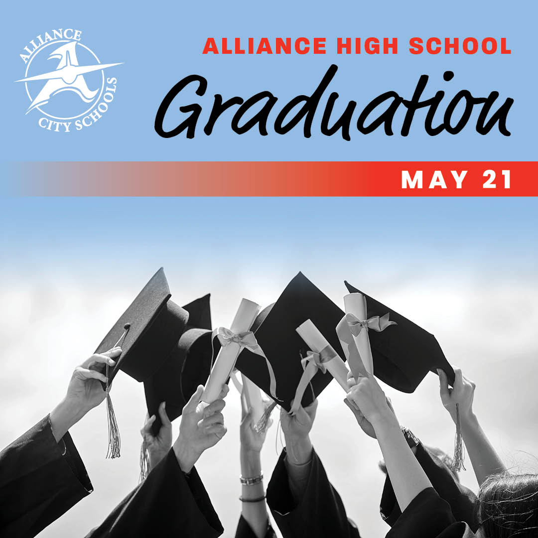 Alliance City SD on Twitter "It's graduation day! If you can't make it