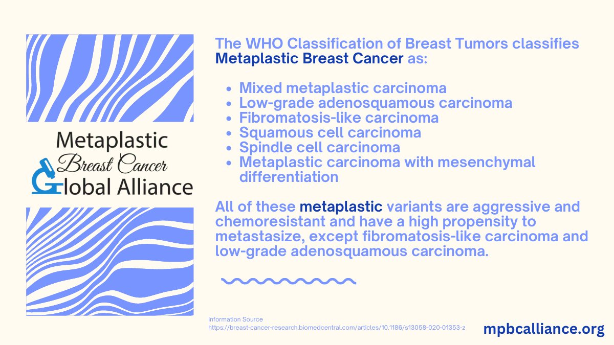 MpBCGA's tweet image. #Metaplastic #MpBC #breastcancerawareness