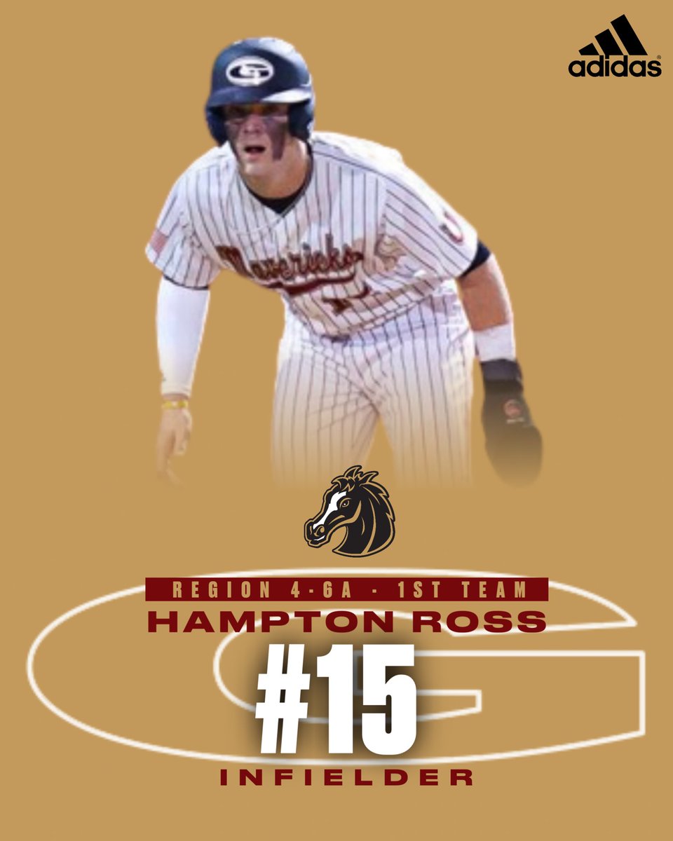 GM_BASEBALL's tweet photo. Congratulations to Senior @hampross04 on being selected to the All Region 4-6A First Team! #GoMavs https://t.co/45Bo6c6hcG