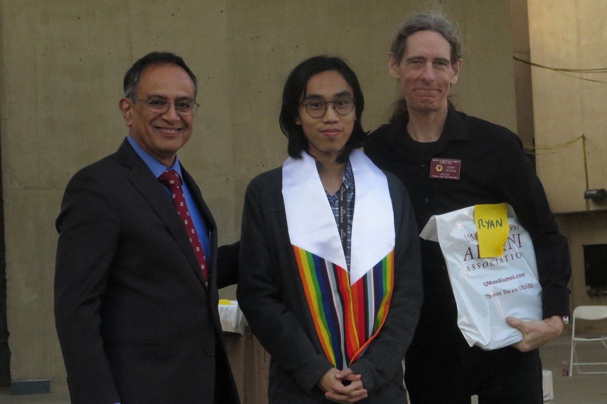 My pleasure to attend the 25th annual Rainbow Graduation this wk, a celebration of LGBTQIA+ and allied UMass students. Just one of the ways our community lives its commitment to creating and ensuring a respectful, safe, inclusive campus for all. @umass_stonewall @MassLGBTQyouth