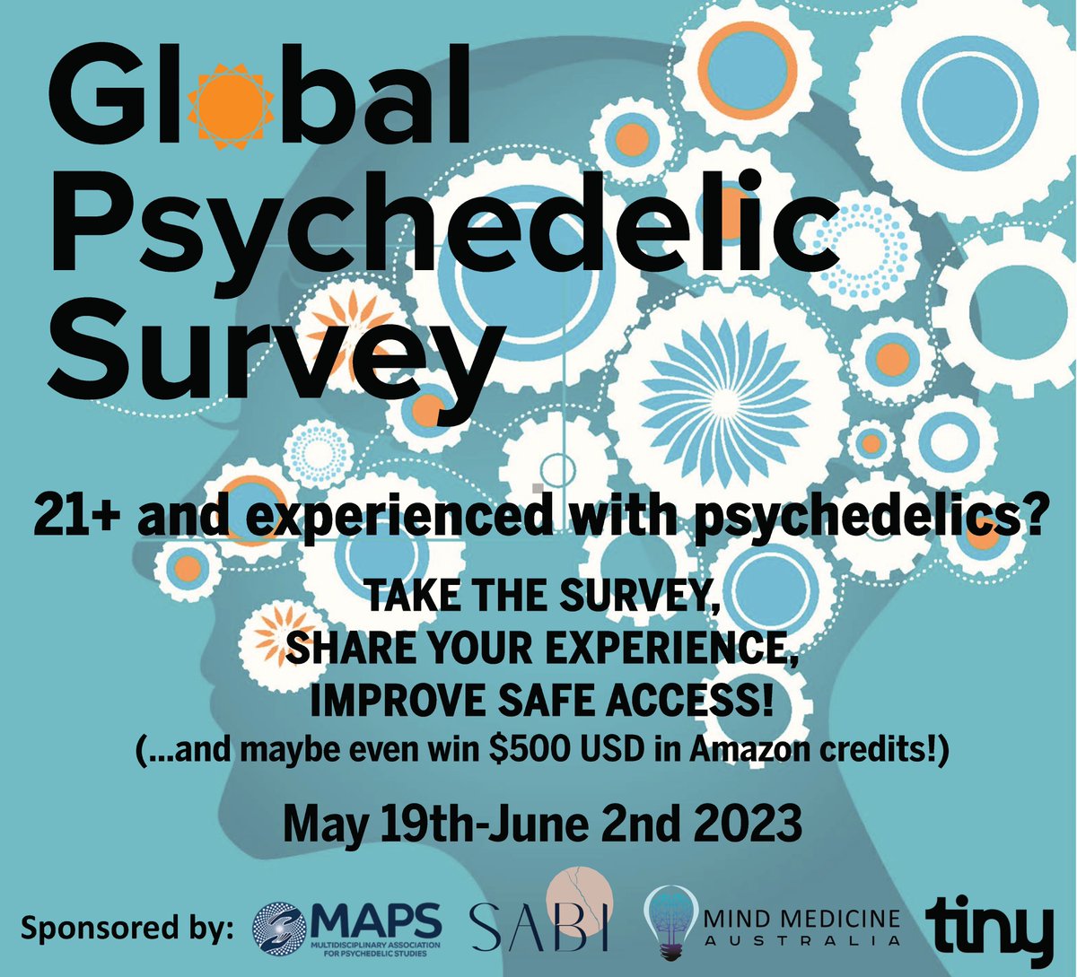 PLEASE RT, we need YOUR help!!! Have YOU ever used #Psychedelics for ANY reason (medical, recreational, etc.)?? We are excited to announce the launch of the Global Psychedelic Survey (GPS). English-speaking adults 21+ from around the globe have the opportunity to participate in…