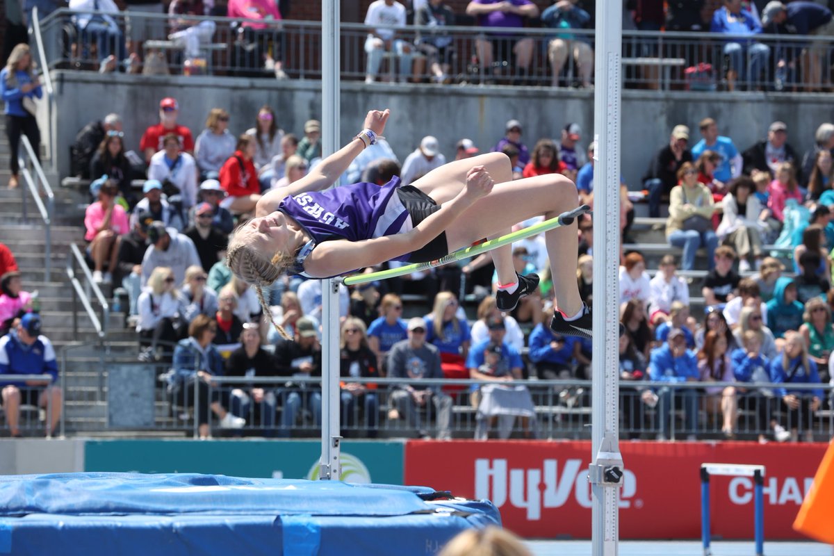 cjeilers's tweet photo. AGWSRs Ava Olson finished 14th in high jump, clearing 4 foot 10 inches https://t.co/GU4ApTJpLn