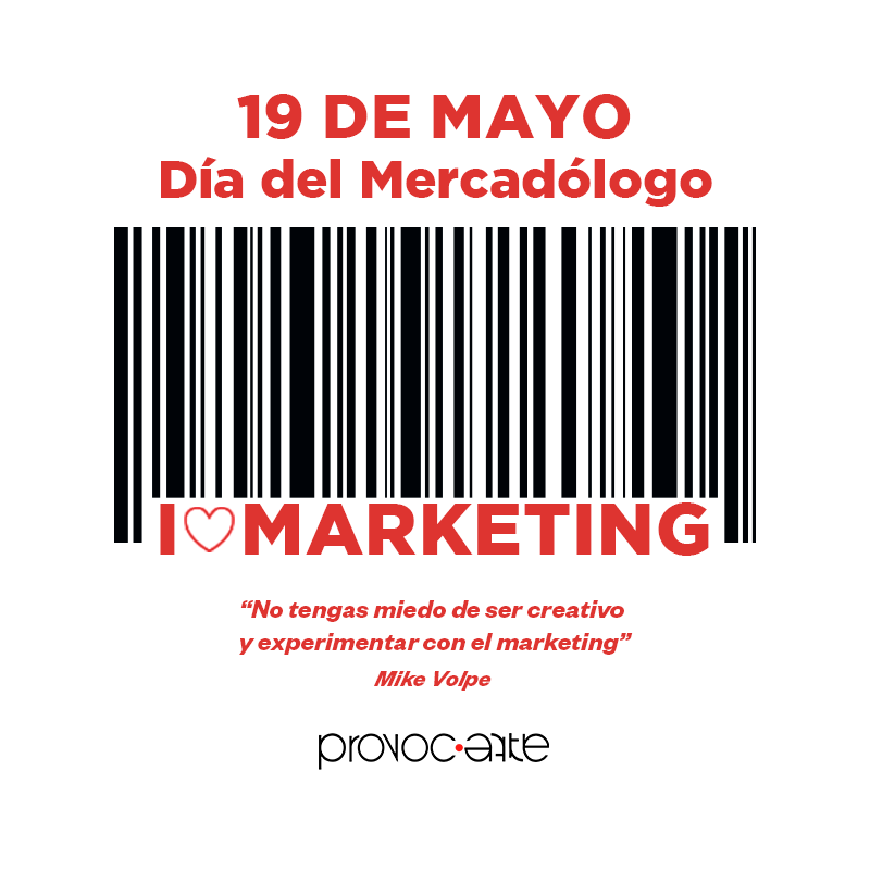ProvocArteMX's tweet photo. Feliz día del Mercadólogo. 🩷
#19demayo #mercadotecnia #marketing #mercadologos #mercadologas #rrss #experienciaprovocarte #cdmx https://t.co/zgMN8soEUz