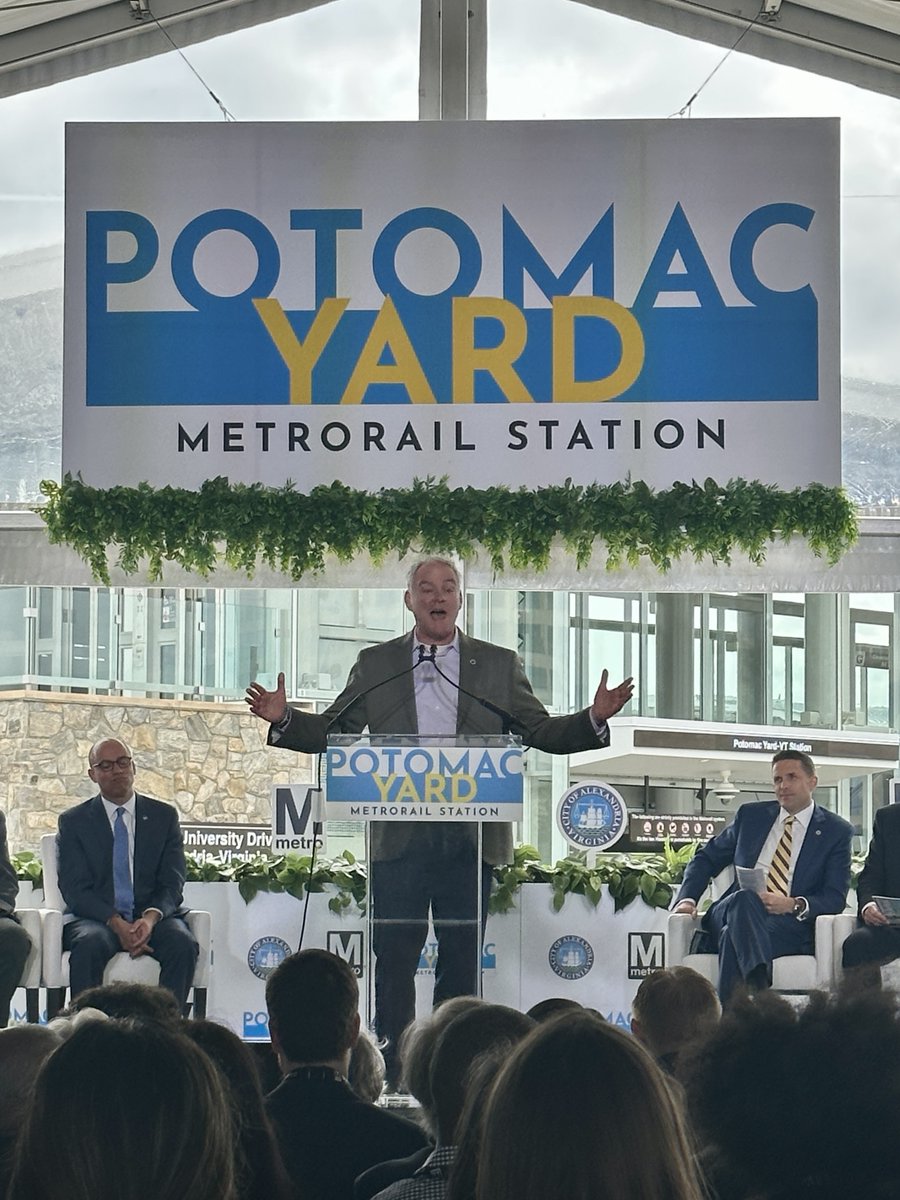 We want everyone to be as excited about public transit as <a href="/timkaine/">Tim Kaine</a>! It might be bike to work day, but Virginia is also celebrating increased access to the Metro with today’s grand opening of the Potomac Yard station #yourmetro