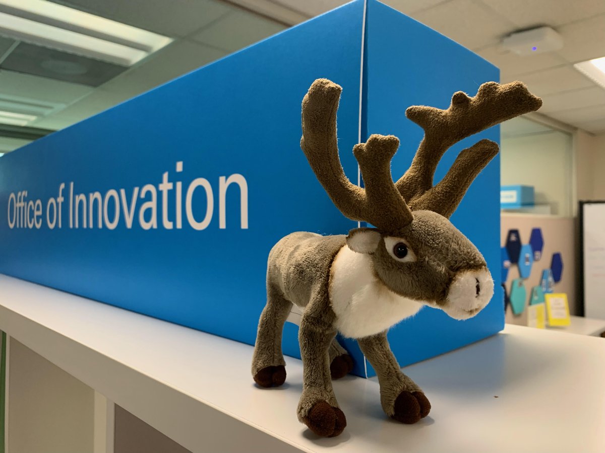 This Friday afternoon, thought I'd share a few light-hearted snapshots from around the @unicefinnovate Innovation Studio in New York. Added this reindeer as a plush, child-friendly stand in for our teams in Stockholm, Sweden with @unicefsverige & Helsinki, Finland @unicef_finland https://t.co/EHM7HQyg1w