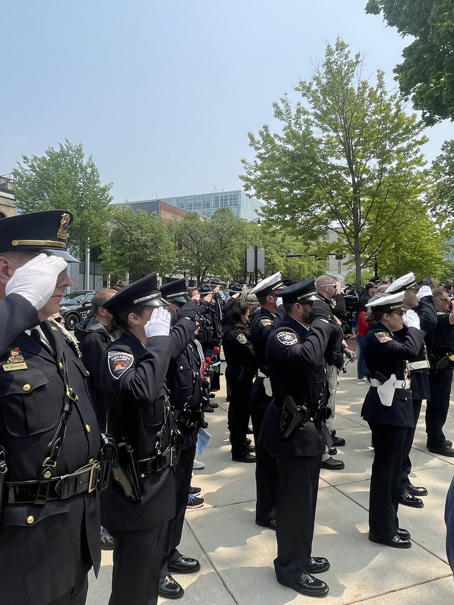 I’m proud to have stood with our men and women of law enforcement during the memorial ceremony today. I will always have the backs of our heroes and honor the fallen. #BacktheBadge #lawenforcement