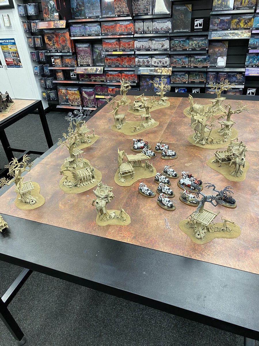 garside_matt's tweet photo. Just how much G’hur scenery is enough?
Trick question…. 
#WarhammerCommunity #ageofsigmar #ghur #warcry #warhammer https://t.co/2hDygul3zj