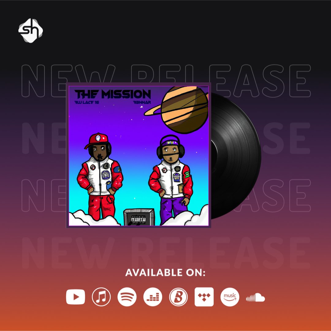 New Music Friday!!! Listen "The Mission" by Blu Lace 16 ft B3nnar today on your favorite streaming platform!

SHMG.fanlink.to/TheMission