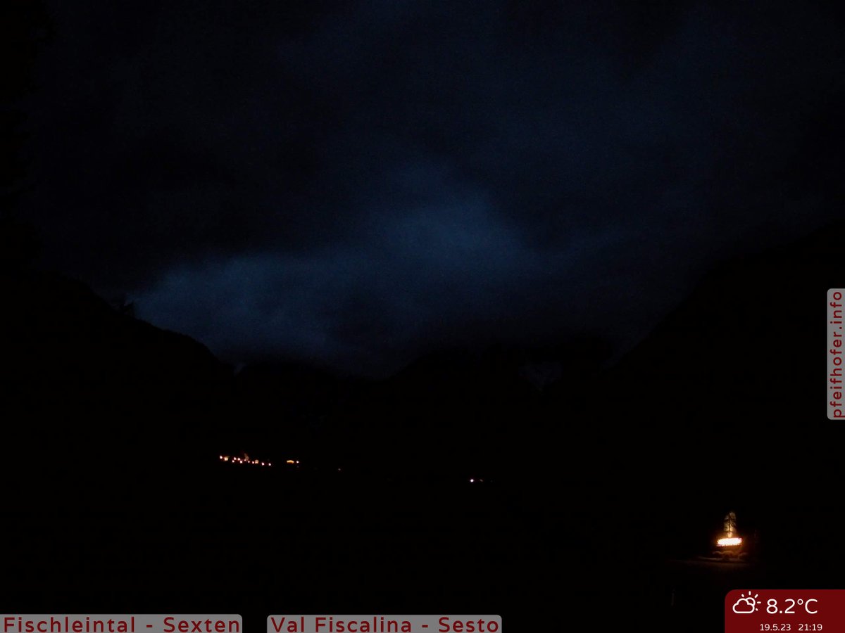 Webcam Sexten Fischleintal 8.2°C ⛅ - Sextner Dolomiten - Dolomiti di Sesto - Südtirol - Alto Adige