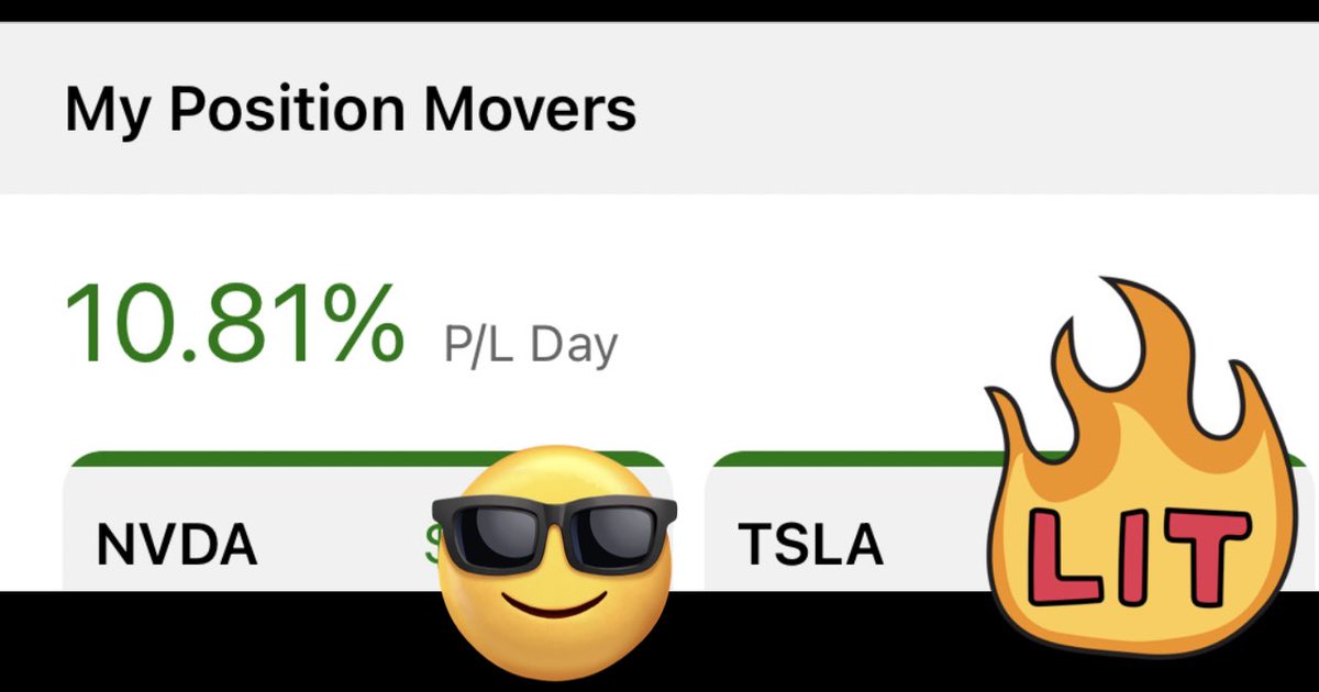 First day back at the desk this week and I got paid! 💸💸#BrickByBrick #HOS $NVDA $TSLA #OneGoodTradeAtATime @MapleStax