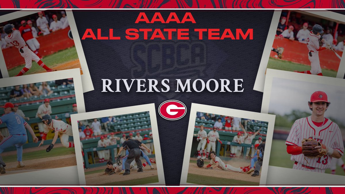 Congrats to <a href="/RiversMoore1/">Rivers Moore</a> being chosen for the SCBCA 4A All State Team for 2023! Great season #13 and well deserved for a great season.

scbca.net/2023-all-state…