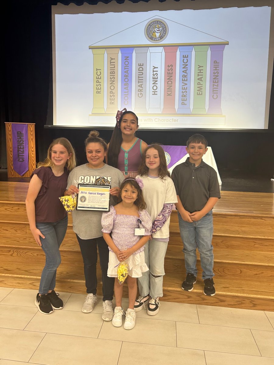 Today we had our last Spotlight Ceremony.  During the month of May we focused on CITIZENSHIP.  Congratulations to all of our students that received this award and our two staff members, Mrs. Ana and Mrs. Stauffer!