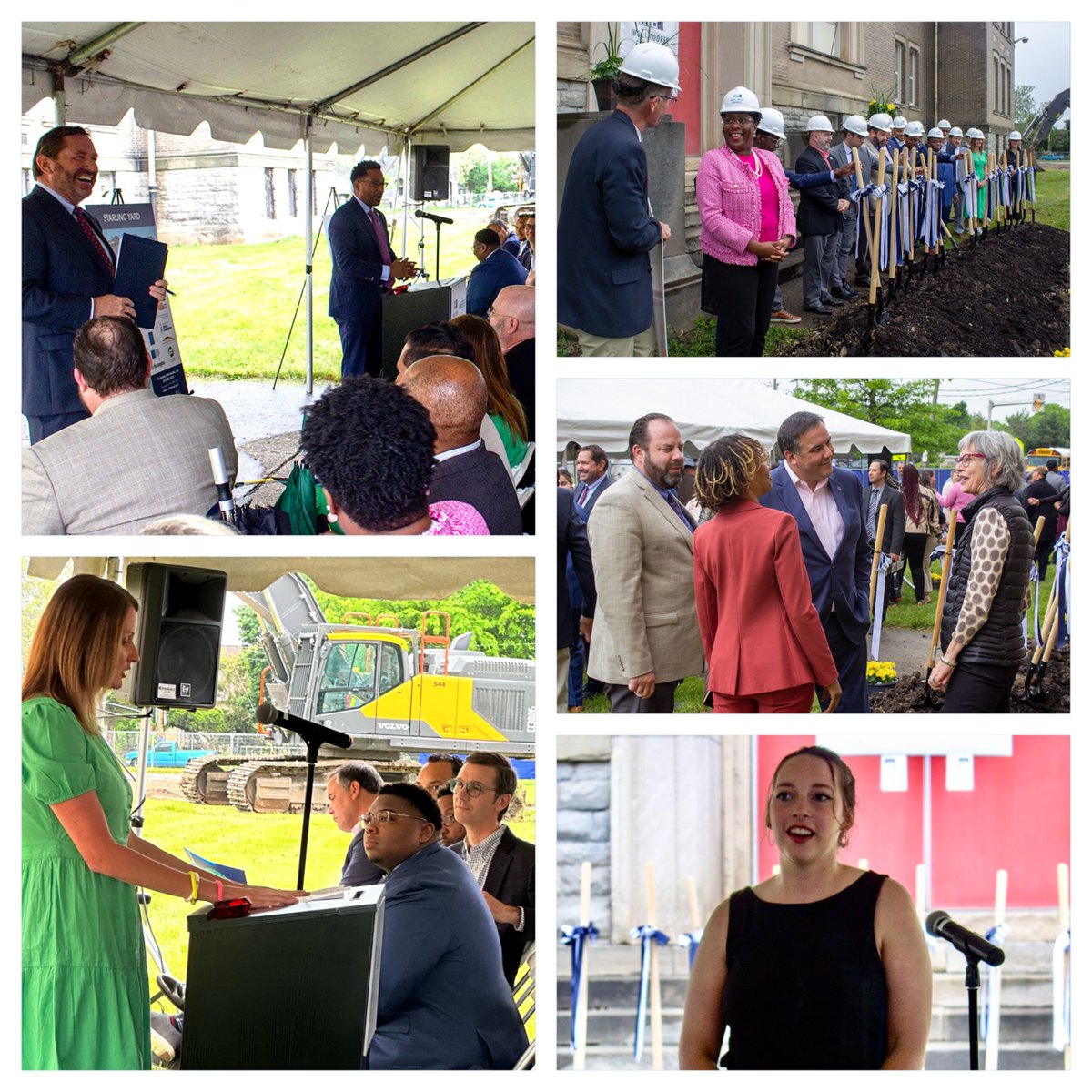 WodaCooper's tweet image. We loved seeing so many friends at the groundbreaking for Starling Yard in Columbus where we are dev 97 affordable homes with nonprofit @FtonDevelopment by adapting a 1908 school building and adding 2 new buildings. Thanks to all of them! Read: wodagroup.com/starling-yard-…