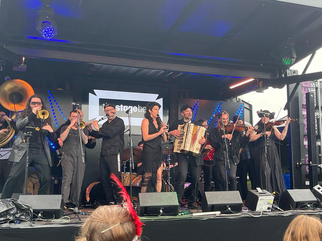 TheDestroyers's tweet image. 😎 And here’s a few more of us from the mighty @Swingamajig a few weeks back!

🎻 We had an absolute blast &amp;amp; are raring to go for our next festy slot, at @MelloFestival,Sunday May 28th!
mellofestival.co.uk

🕶️ Stay tuned for more exciting gig news at thedestroyers.co.uk