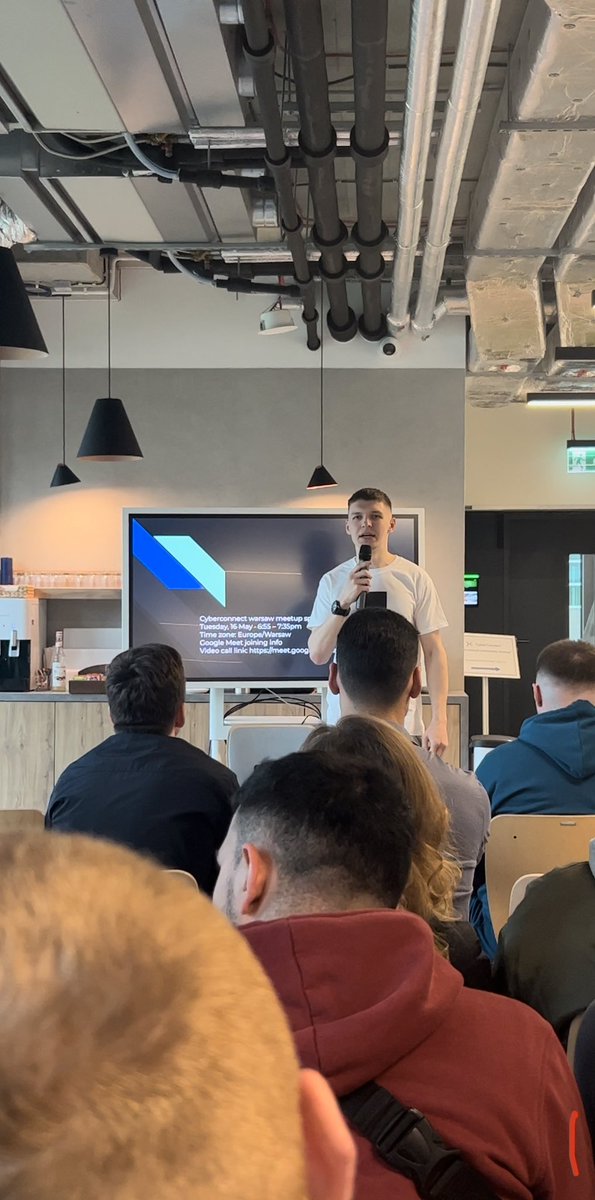 solodanETH's tweet photo. Did a cool offline event for @CyberConnectHQ , got more than 80 people from the top of web3, good vibes, nice networking 🔥 
Met there some people from the teams of  @doubletop_io , @FTPwhatsoever , @iguverse, @BinaryxPlatform, @sabaiecoverse and many more https://t.co/r6H4M1bfZF