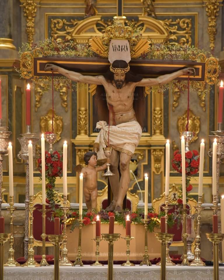 Tenerlo a Él es tenerlo TODO, que fortuna la nuestra.

Stmo. Cristo de la Sangre, Nicolás de Bussy, 1693. #ssantamurcia #bussy #barroco #coloraos #miercolessanto