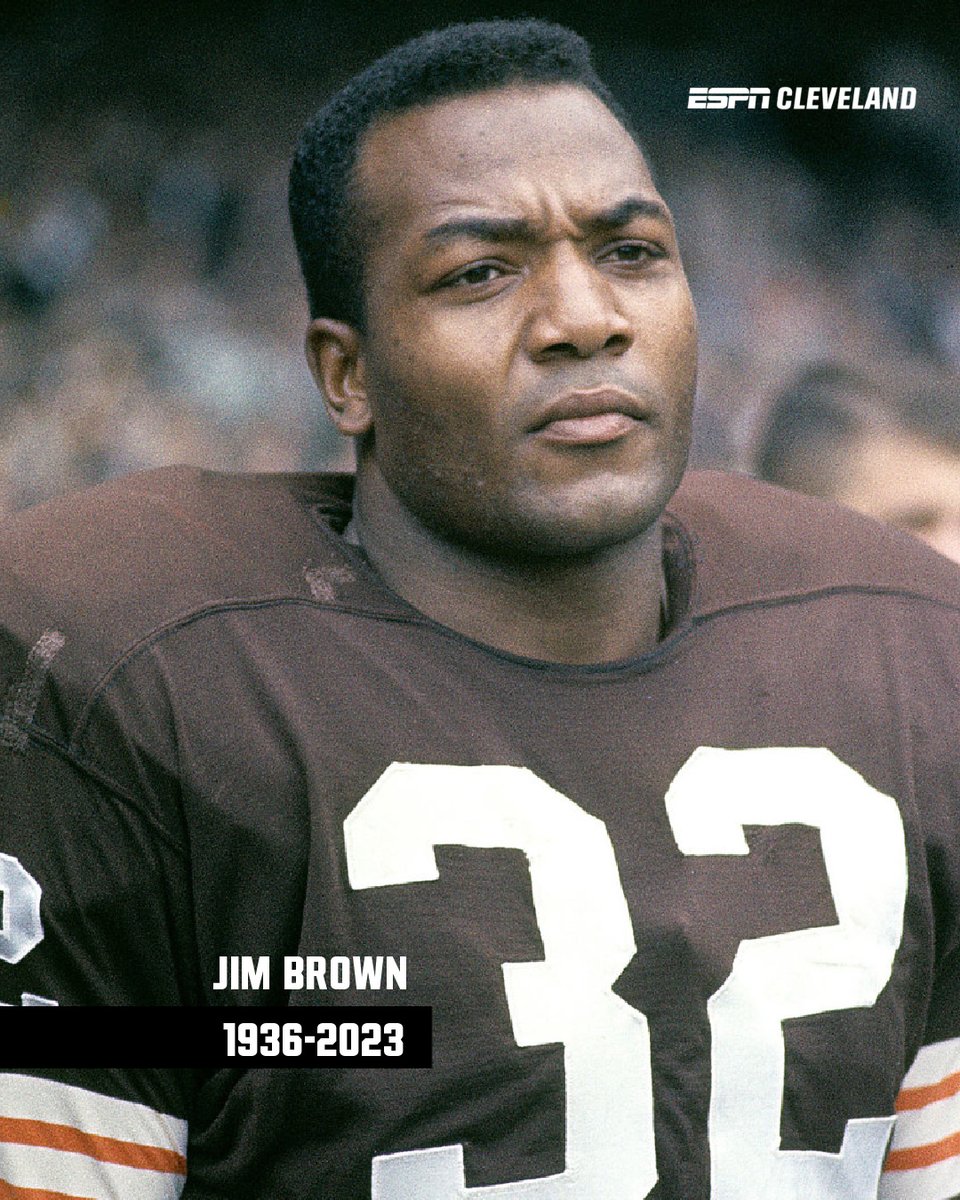 RIP Jim Brown. An absolute legend.