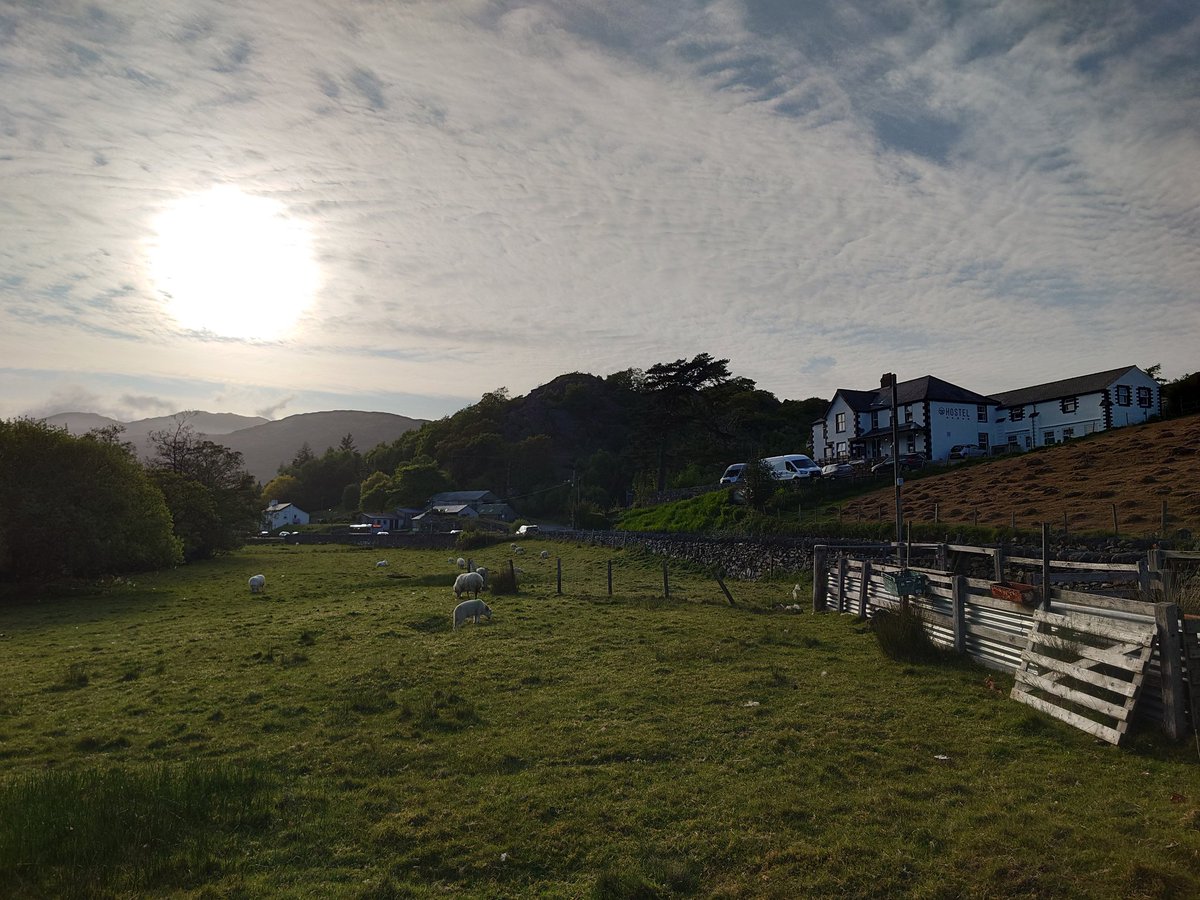 MonktonCCF's tweet photo. Home for #MonktonMountainChallenge #MonktonYear10 #MonktonCCF for the next three nights. #Snowdon in the background. https://t.co/rF7VyY0EwP