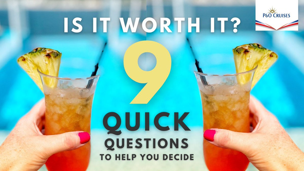⭐🌟NEW VIDEO🌟⭐
As the new P&O Drinks Package is launching tomorrow on Iona and Ventura, let me guide you though 
9 Quick Questions to help you decide if the Classic Drinks Package is worth it FOR YOU

#PandOCruises #DrinksPackage #Iona #Ventura #Arvia

youtu.be/aNQAWOhFvos