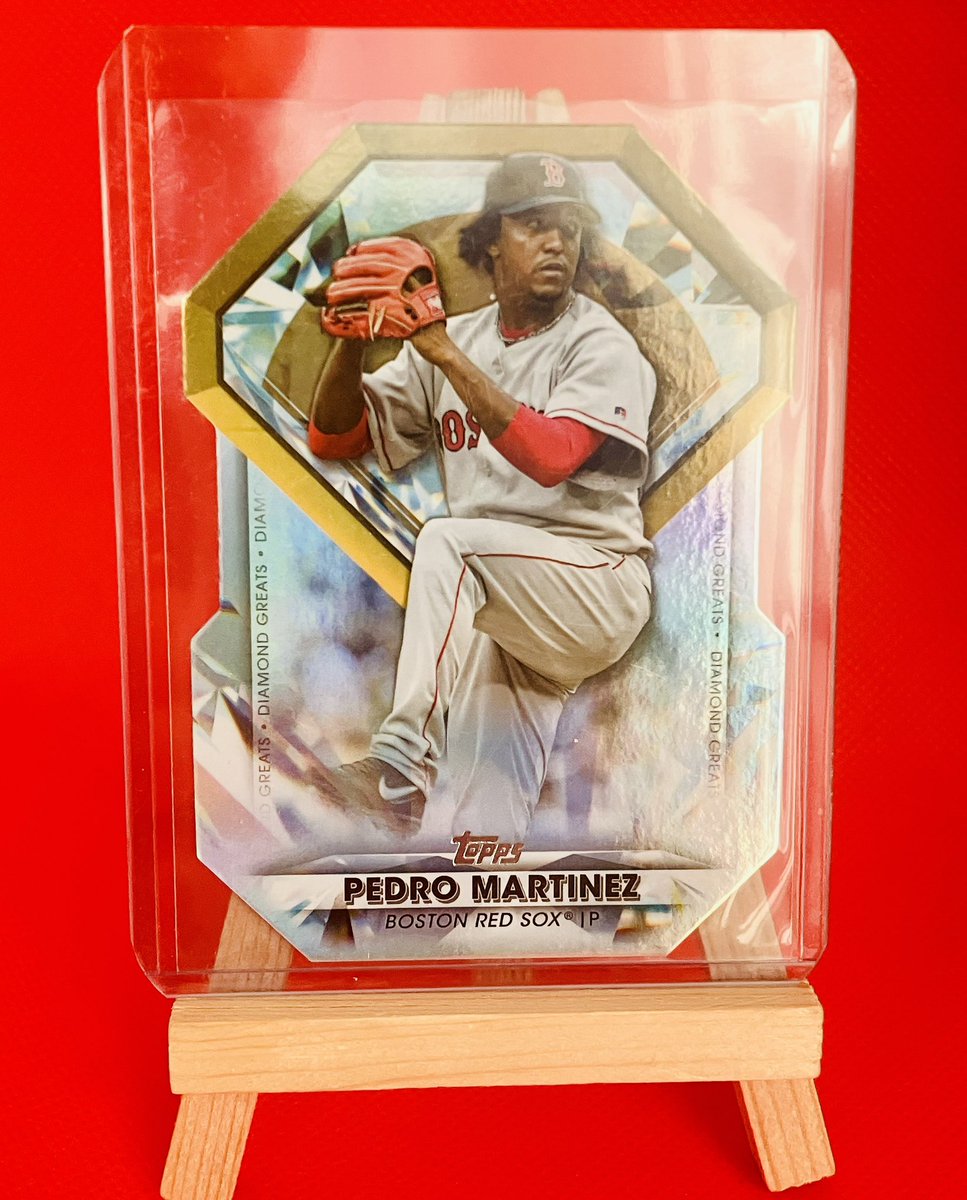 dadnbrother's tweet photo. C. O. D. Always loved Pedro #topps #cyyoung #hof #MLB #RedSox #cardcollection #thehobby https://t.co/I3Eg6SFsu0