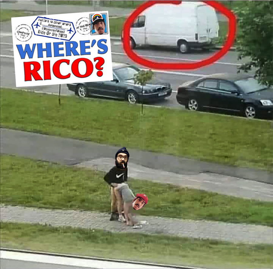 ChristineZmemes's tweet photo. @THEKennyLetter @LegitLitChick @FuckItRunItBack @___SPAZ___ @WeaponsofMassD @lordstanley2019 @MiracleonIce112 @jstamuthafukka @MrTrecherous @__bee_kay__ @JoshuaEberly1 @Steve1055K @RedStateJimy @damintoell @AngelaBelcamino Is Rico in the white van ? #whereisrico ? https://t.co/1nbBKmhCmu